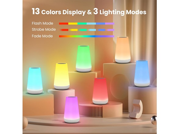 Hakol BH-610 Night Light, Dimmable Touch Lamp