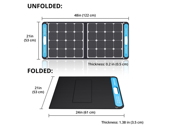 GENEVERSE 100W Solar One Monocrystalline Solar Panel