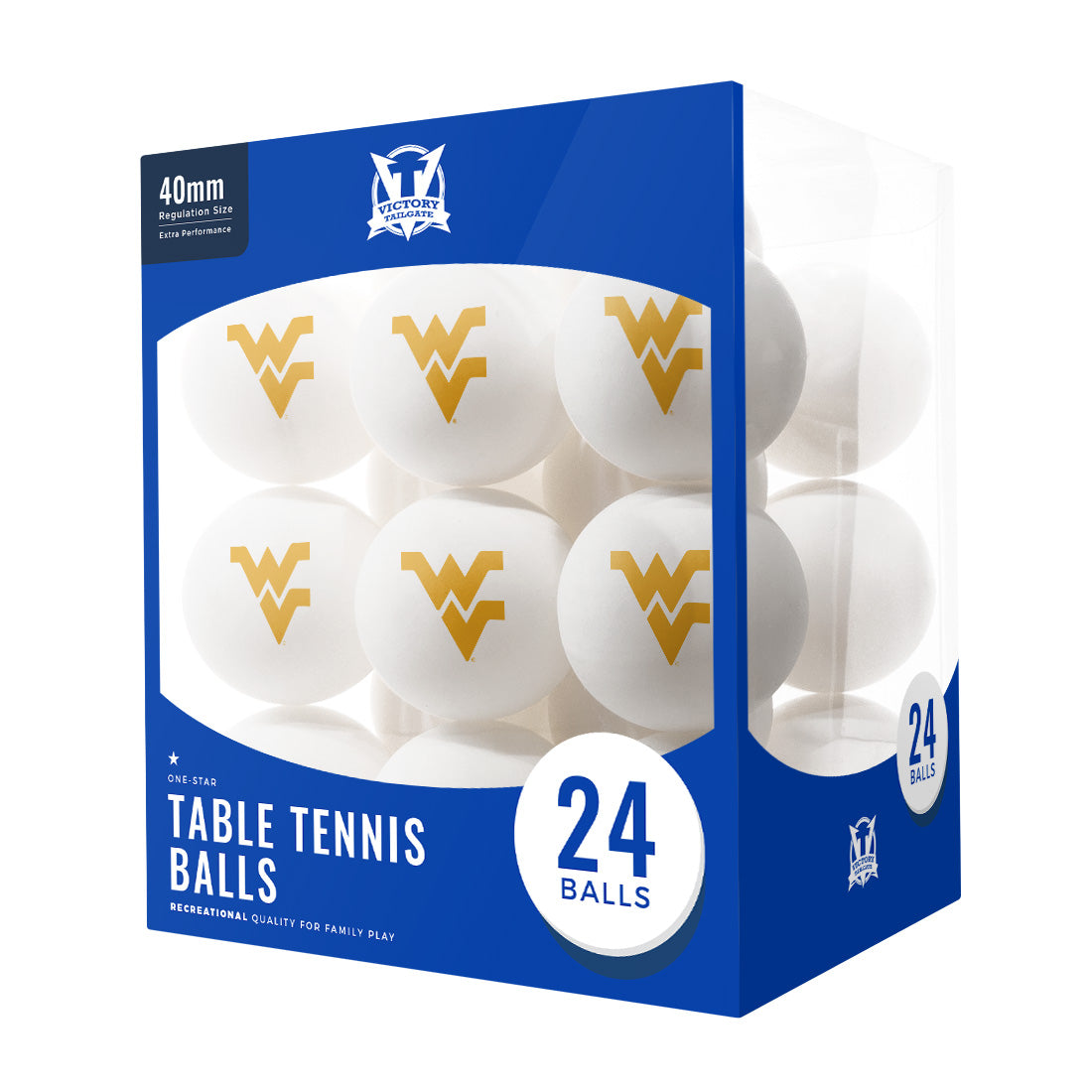 College Team Ping Pong Balls 24-Pack - Gallery 62