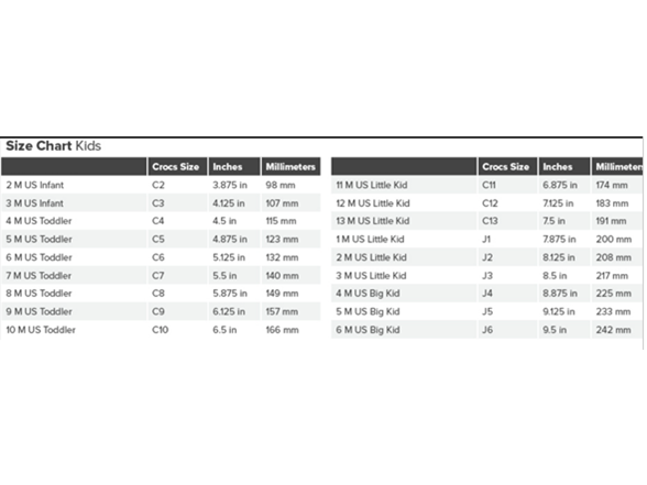 Crocs Classic Kids Clog Orange Zing