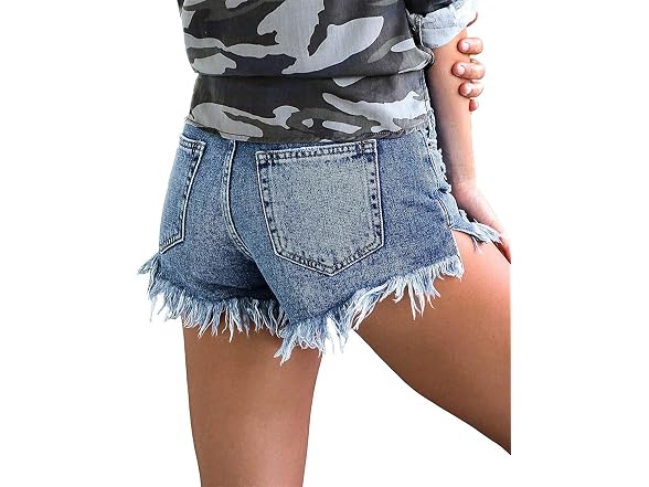 Onlypuff Women (L) Shorts Hot Shorts Casual Shorts