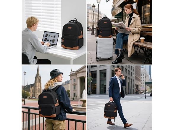 RealCool 15.6-17.3" Laptop Backpack, 31L
