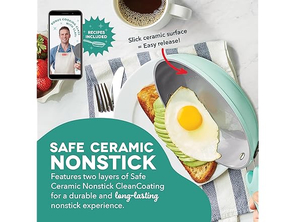 Dash Dream Green Recycled Aluminum Cookware Set