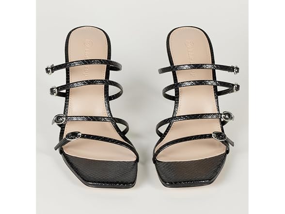 The Drop Women's Naomi Strappy Buckle Heeled Sandal