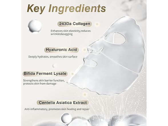 ISTON Collagen Mask, 6 Pack