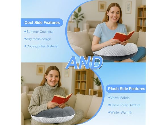 Silkena Reading Pillow