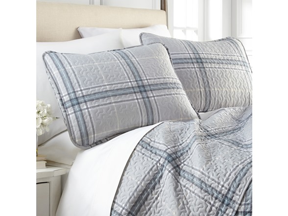 Vilano Plaid Quilt Set