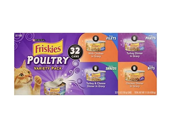Friskies Poultry Variety Pack, 11lb