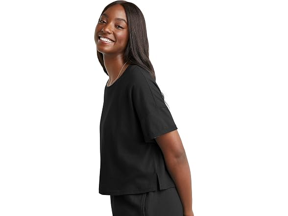 Hanes Women (XXL) Originals Boxy Cropped T-shirt