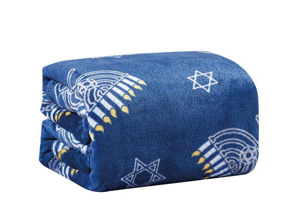 Luxury Home Hanukkah Micro Plush Throw