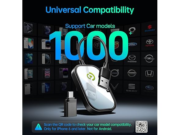 Wireless CarPlay Auto Adapter