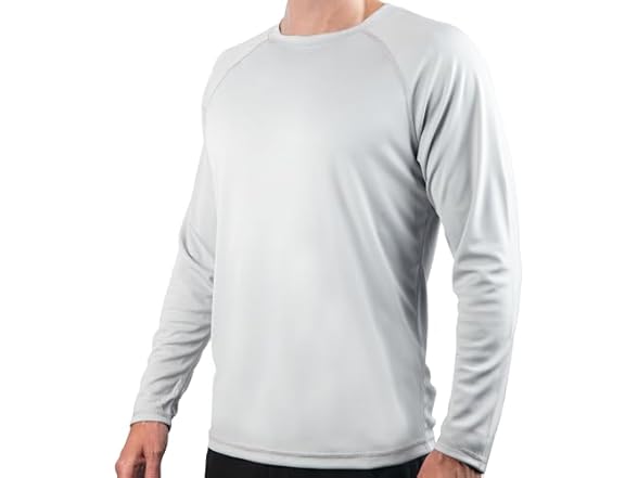 Kanu Men's Gray L/S Rashguard (S)