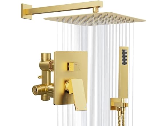 Kurpot Shower System 10" Handheld Combo
