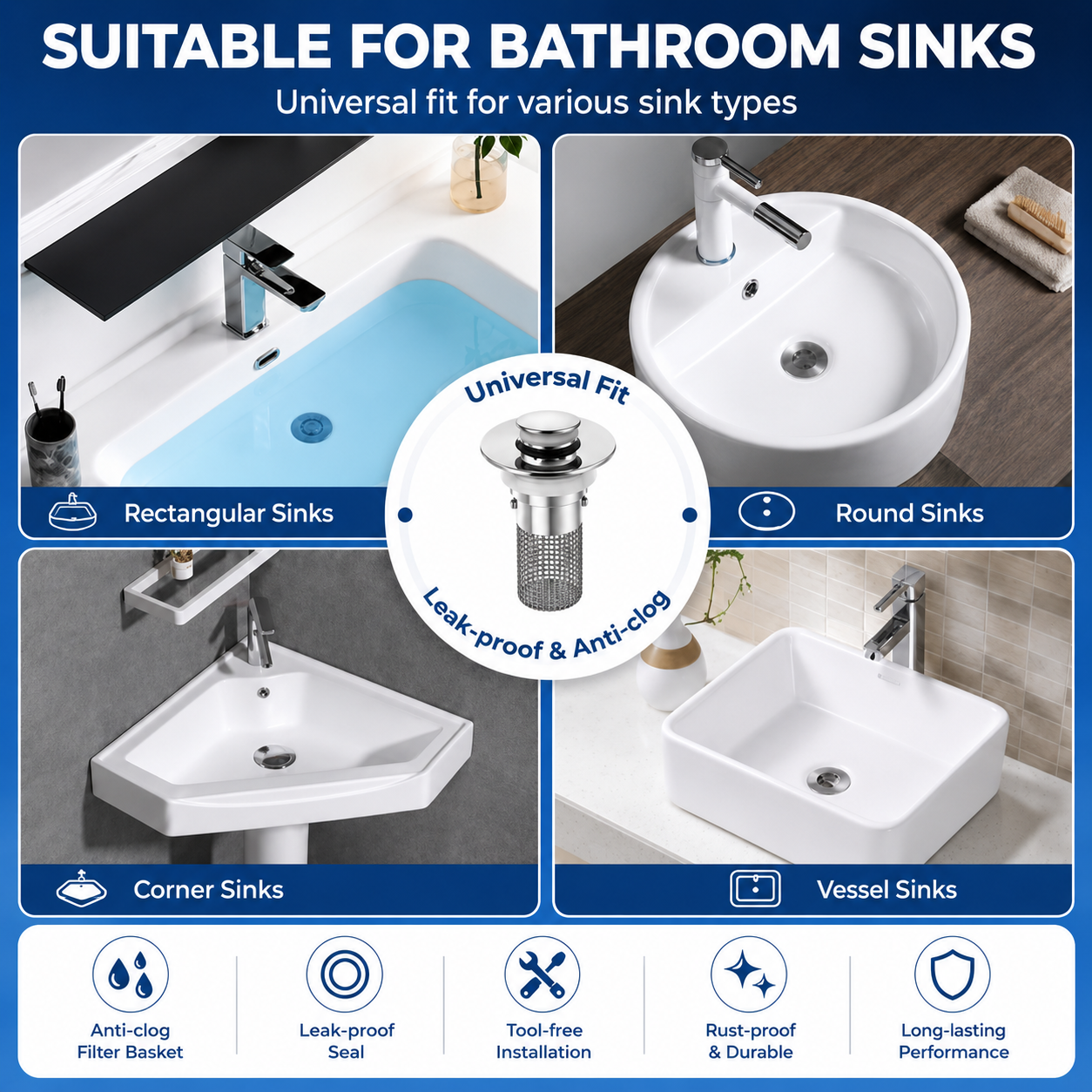 Bathroom Sink Drain Strainer - Gallery 8