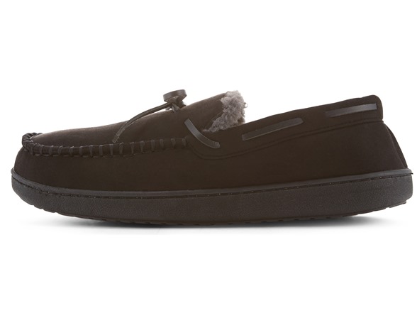 Floopi Men's Moccasin Slipper with Bow