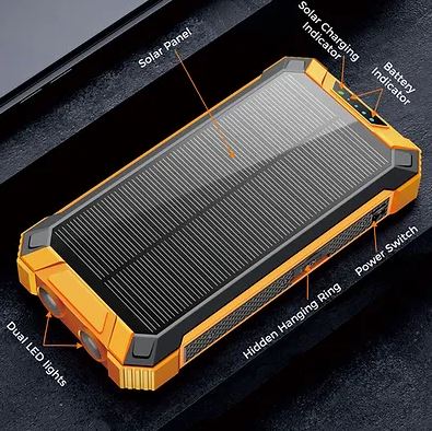 Solar Power Bank ZL808 20,000mAh - Gallery 11