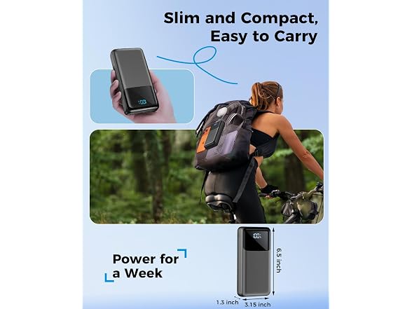 seaistar Portable Charger Power Bank 50000mAh