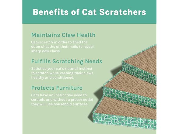 Kitty City Fish Corrugate Cat Scratcher with Ball Track Toy