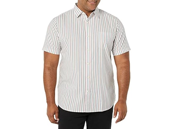 AE Mens Slim-Fit Poplin Shirt