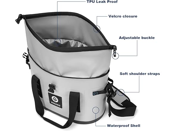 Vogano 40 Can Soft Cooler Bag