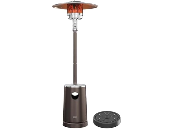 EAST OAK 55,000 BTU Patio Heater with Sand Box