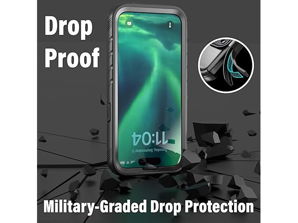 Waterproof Case for iPhone 15 Pro Max