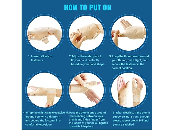 Fit Geno Thumb Brace Left Hand Splint