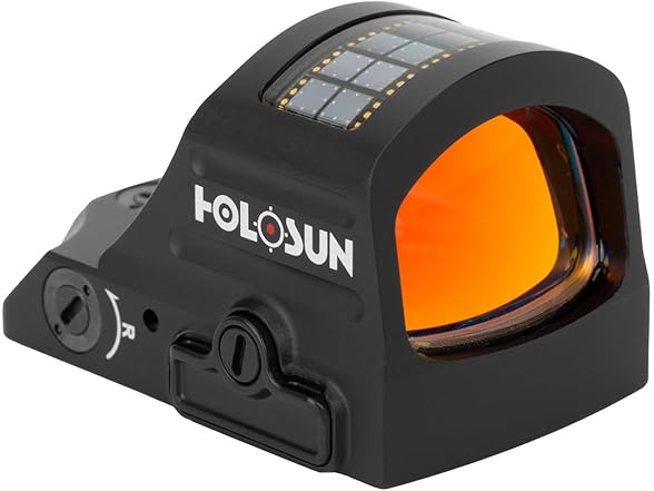 HOLOSUN 407C/507C-X2 Series Sight (Multi-Rectical Red) Black