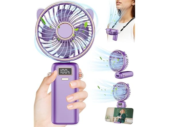 DUOLZ Handheld Fan