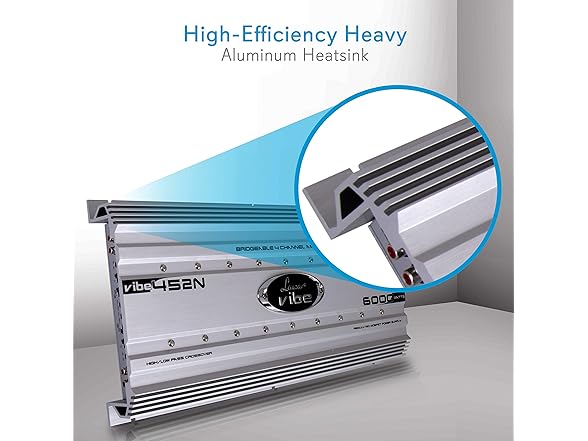 Lanzar Car Audio, Amplifier Car Audio, Car Stereo Amplifier, (Open Box)