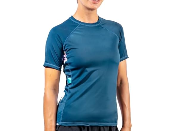Kanu Surf Women's Darren Navy Rashguard (XL)