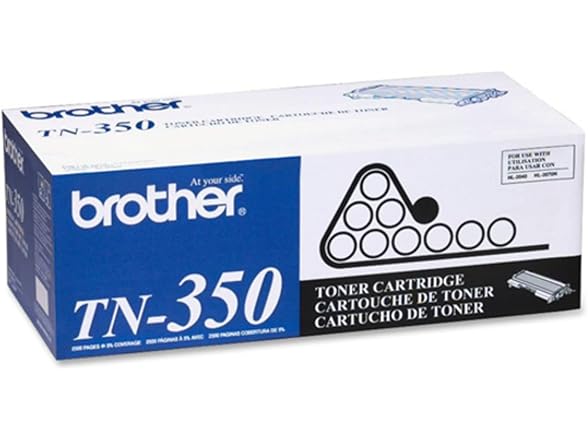 Brother Genuine Black Toner Cartridge, TN350