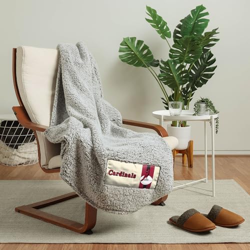 FOCO NFL Retro Style Cloud Sherpa Throw Blanket