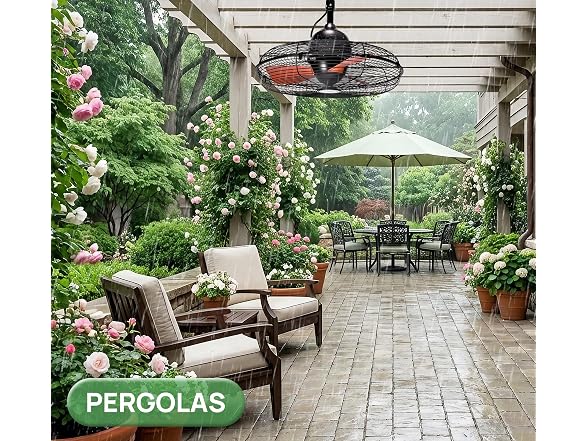 Tornado 20-in Outdoor Ceiling Fan
