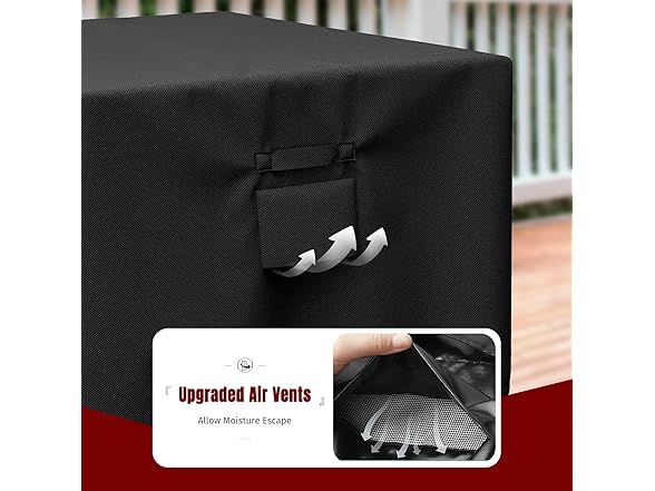 SHINESTAR Fire Pit Cover Square, Fits for 28-32 Inch Fire Pit Table