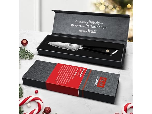 SHAN ZU 4 Inch Damascus paring knife