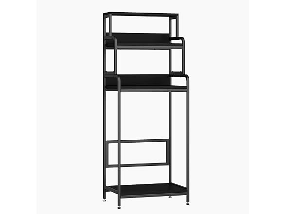 4-Tier Mini Fridge Stand with Storage
