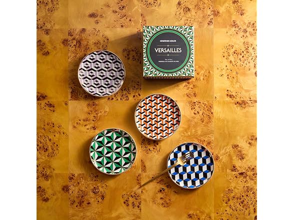 Jonathan Adler Versailles Small Plate Set