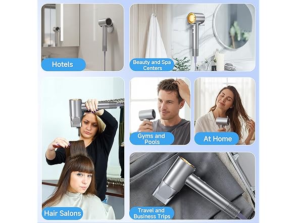 YSATERY Brushless Hair Dryer