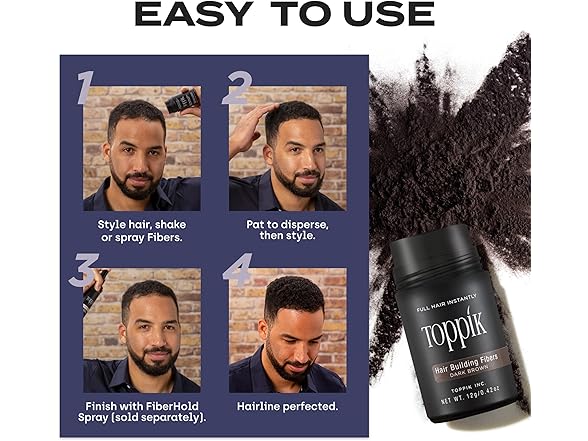 2PK Toppik Hair Building Fibers (Your Choice)