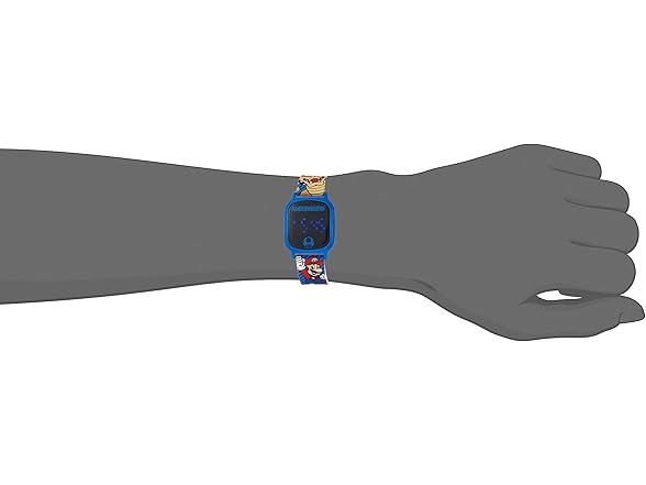 Super Mario Kids LED Touch Watch