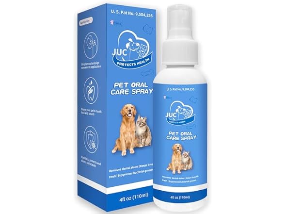 JUC Dog Breath Freshener for Dogs & Cats
