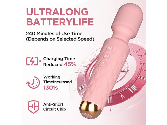 Personal Massager - 4H Max Runtime