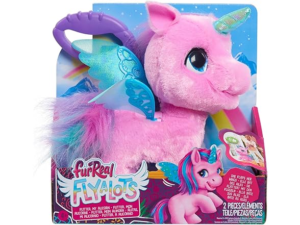 furReal Fly-A-Lots Alicorn Interactive Walking Plush