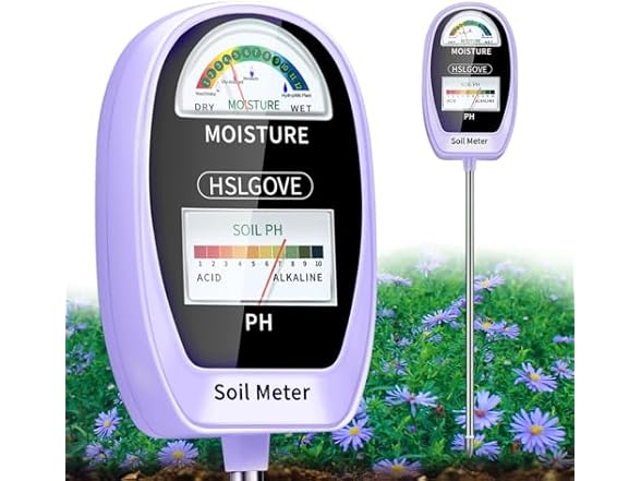 HSLGOVE 2-in-1 Soil Test Kit