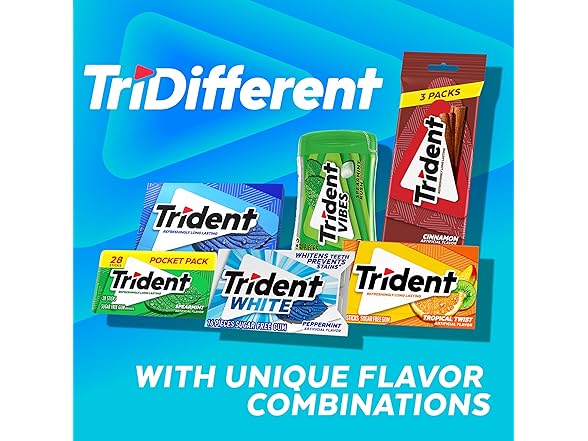 24PK Trident Original Flavor Sugar-Free Chewing Gum