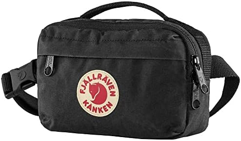 Fjallraven Kanken Hip Pack Unisex Backpack Black OS