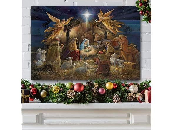 Gallery Nativity Scene Wall Art