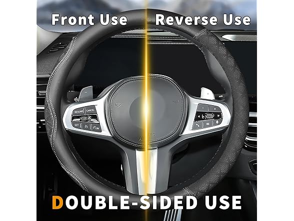 Custom Fit for Ford Steering Wheel Cover