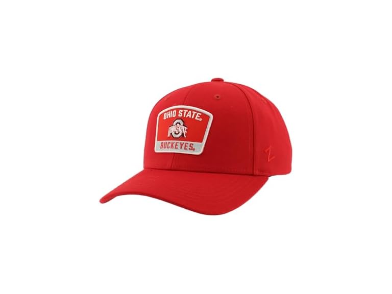 ZHATS Standard NCAA Officially Licensed Hat Competitor Patch Switchback , ,Ohio State Buckeyes